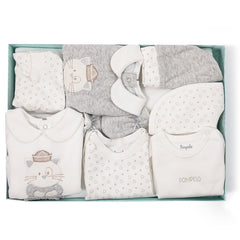9-PIECE BABY GIRL LAYETTE SET by Pompelo