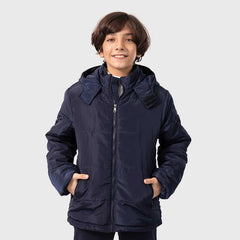 Regular fit puffer jacket by Pompelo