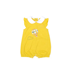 Trendy sleeveless baby girl romper by Pompelo