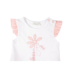Cute soft cotton baby girl dress by Pompelo