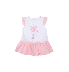 Cute soft cotton baby girl dress by Pompelo