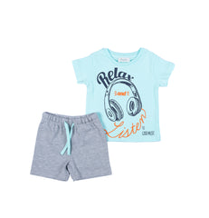 Baby boy summer cotton set by Pompelo