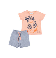 Baby boy summer cotton set by Pompelo