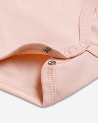 Set of 3 baby girl short-sleeve bodysuits perfect for everyday wear.