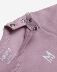 pack of 3, Soft cotton baby girl bodysuits,  short sleeves and pastel tones