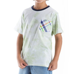Modish tie dye half sleeve tshirt for boys by Pompelo