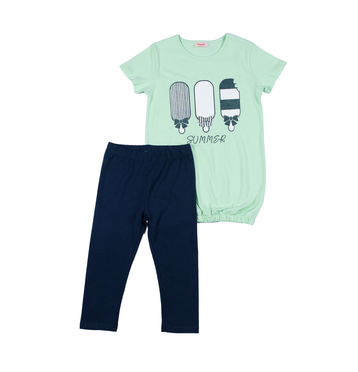 Girl summer fashionable pyjama set by Pompelo