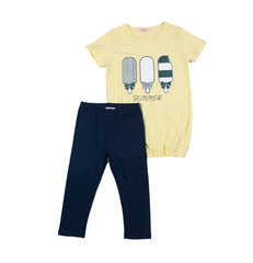 Girl summer fashionable pyjama set by Pompelo