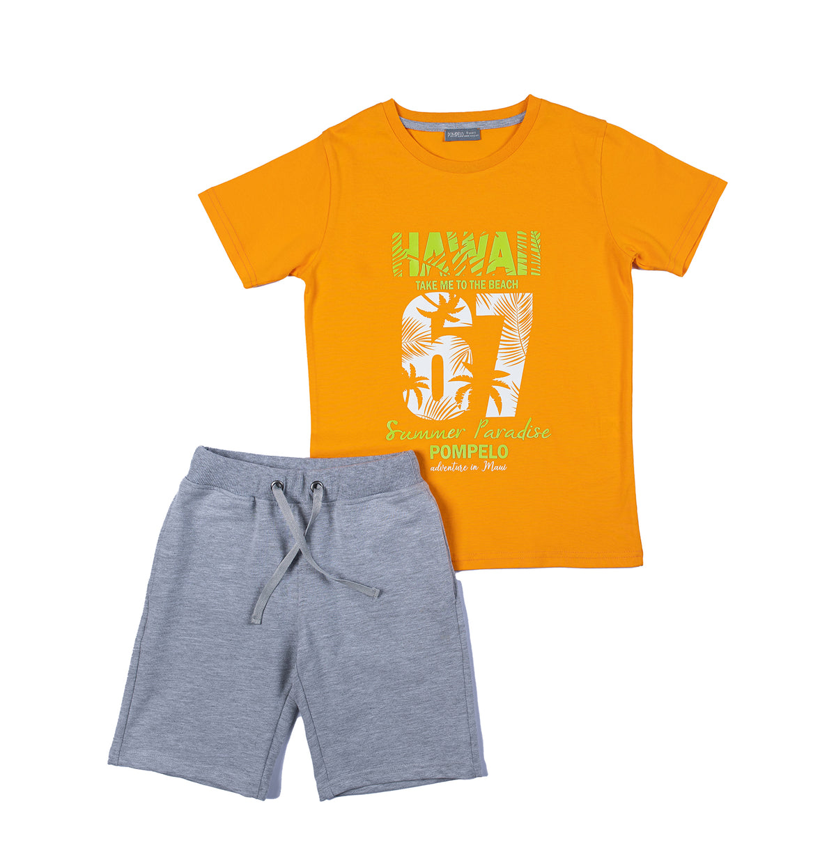 Summery boyish pajama set