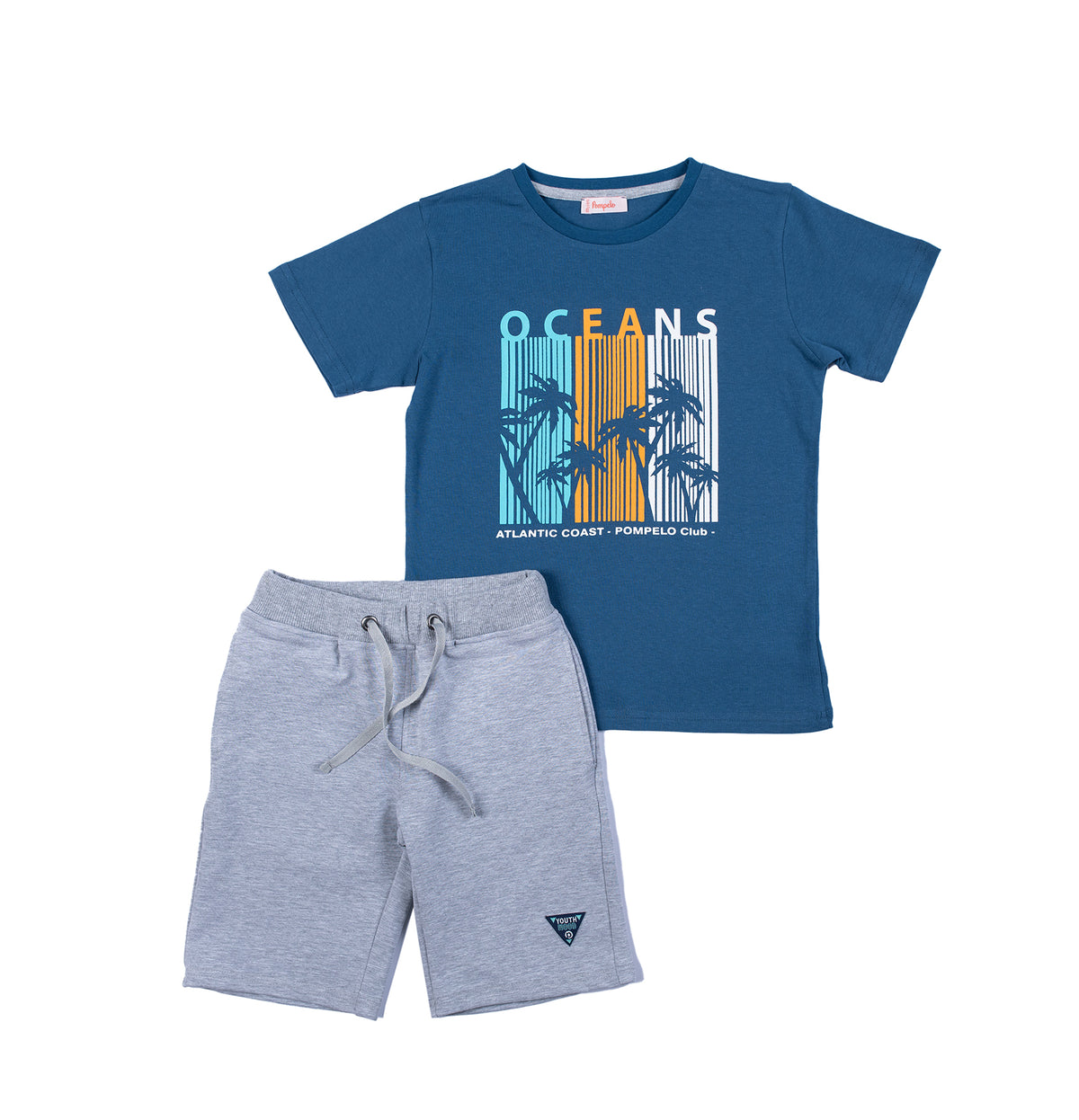 Boy cotton summer pajamas set