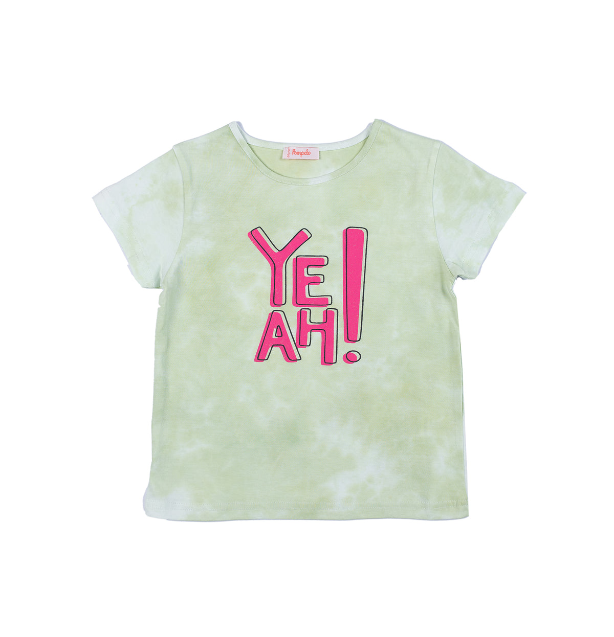 Girl tie dye half sleeve t-shirt by Pompelo