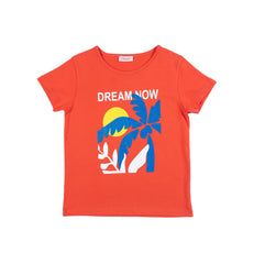 Girl half sleeve cotton shirt by Pompelo