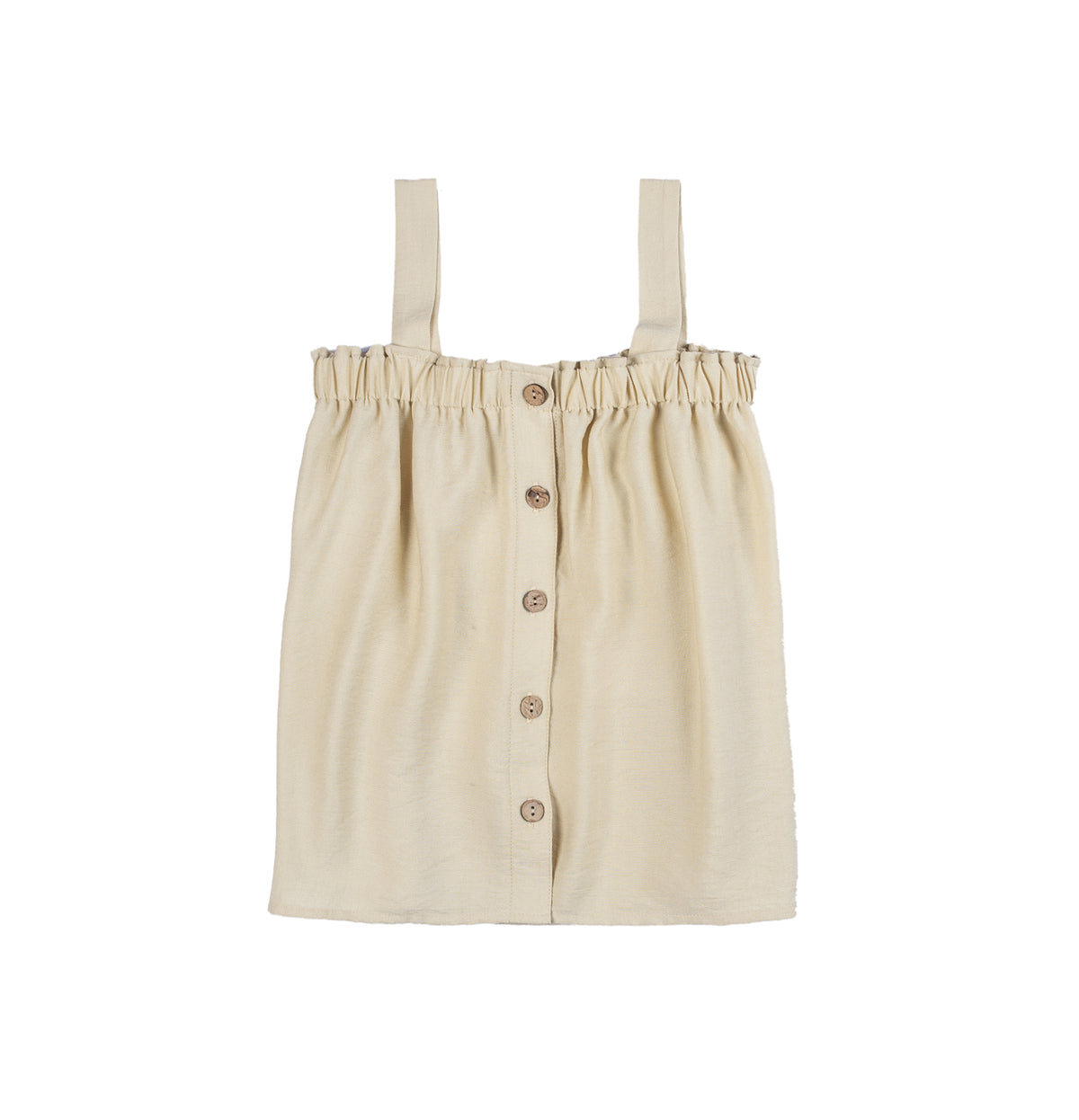 Girl fashionable sleeveless blouse by Pompelo