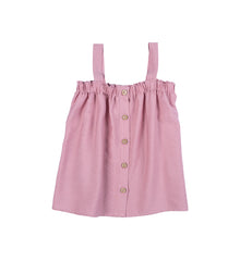Girl fashionable sleeveless blouse by Pompelo