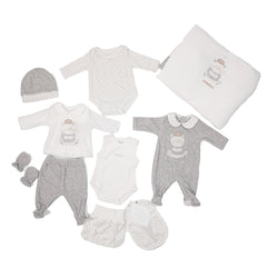 9-PIECE BABY GIRL LAYETTE SET by Pompelo