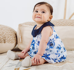 Baby girl fleurie dress with panty by Pompelo