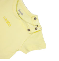 Cute set of 3 half sleeve jumpsuits for baby boys by Pompelo