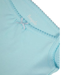 Plain colorful sleeveless baby girl set of 3 overalls by pompelo