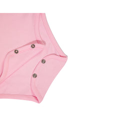 Cute colorful sleeveless baby girl set of 3 overalls by Pompelo