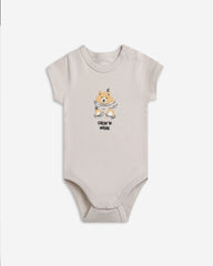 3-pack baby boy short-sleeve cotton bodysuits perfect for everyday wear.