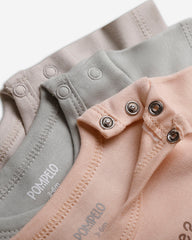 3-pack baby boy short-sleeve cotton bodysuits perfect for everyday wear.