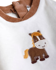 Offwhite Newborn Essential Bodysuits
