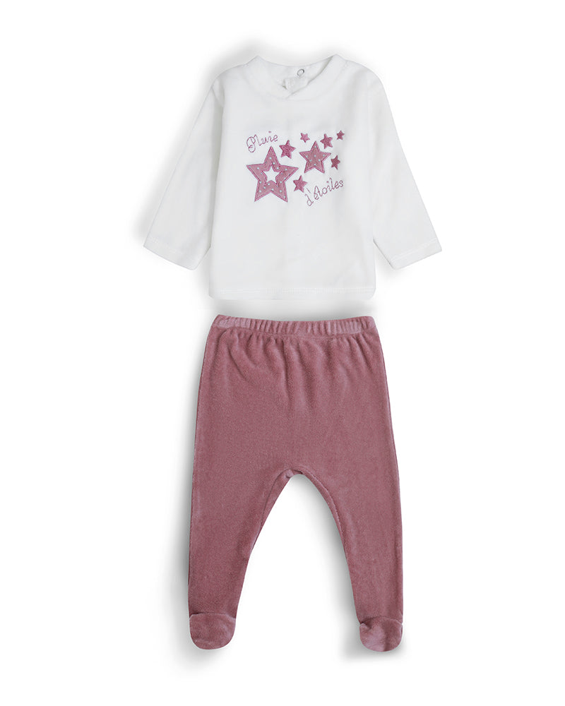 Pink Newborn soft Set – Long Sleeve