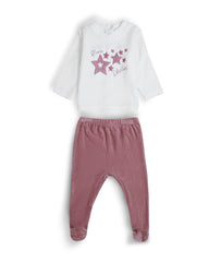 Pink Newborn soft Set – Long Sleeve