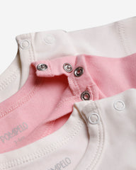 3-pack of baby girl cotton bodysuits with short sleeves  perfect for everyday style.