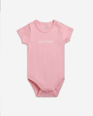 3-pack of baby girl cotton bodysuits with short sleeves  perfect for everyday style.