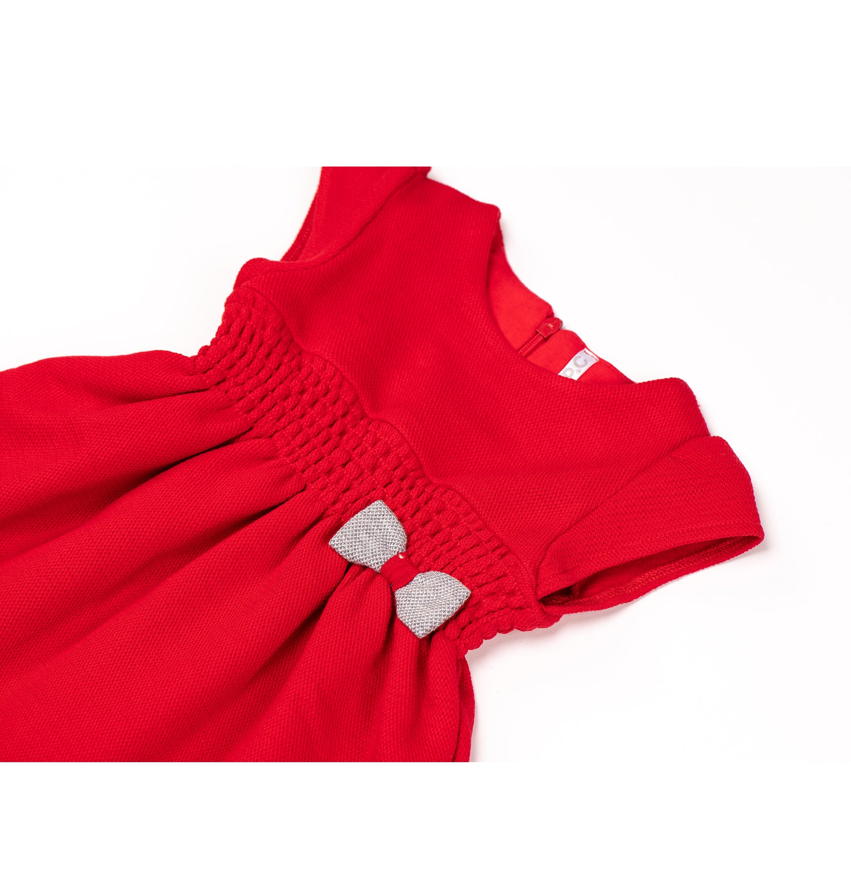 Modish red baby girl dress by Pompelo