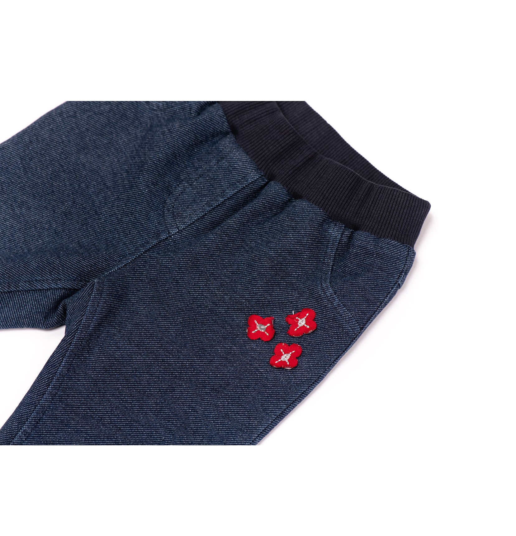 Stylish baby girl pants with flowers by Pompelo