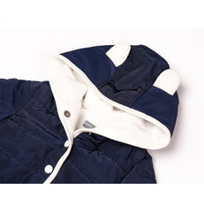 Cute navy baby girl jacket by Pompelo
