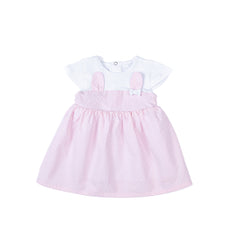Girl half sleeve dress by Pompelo