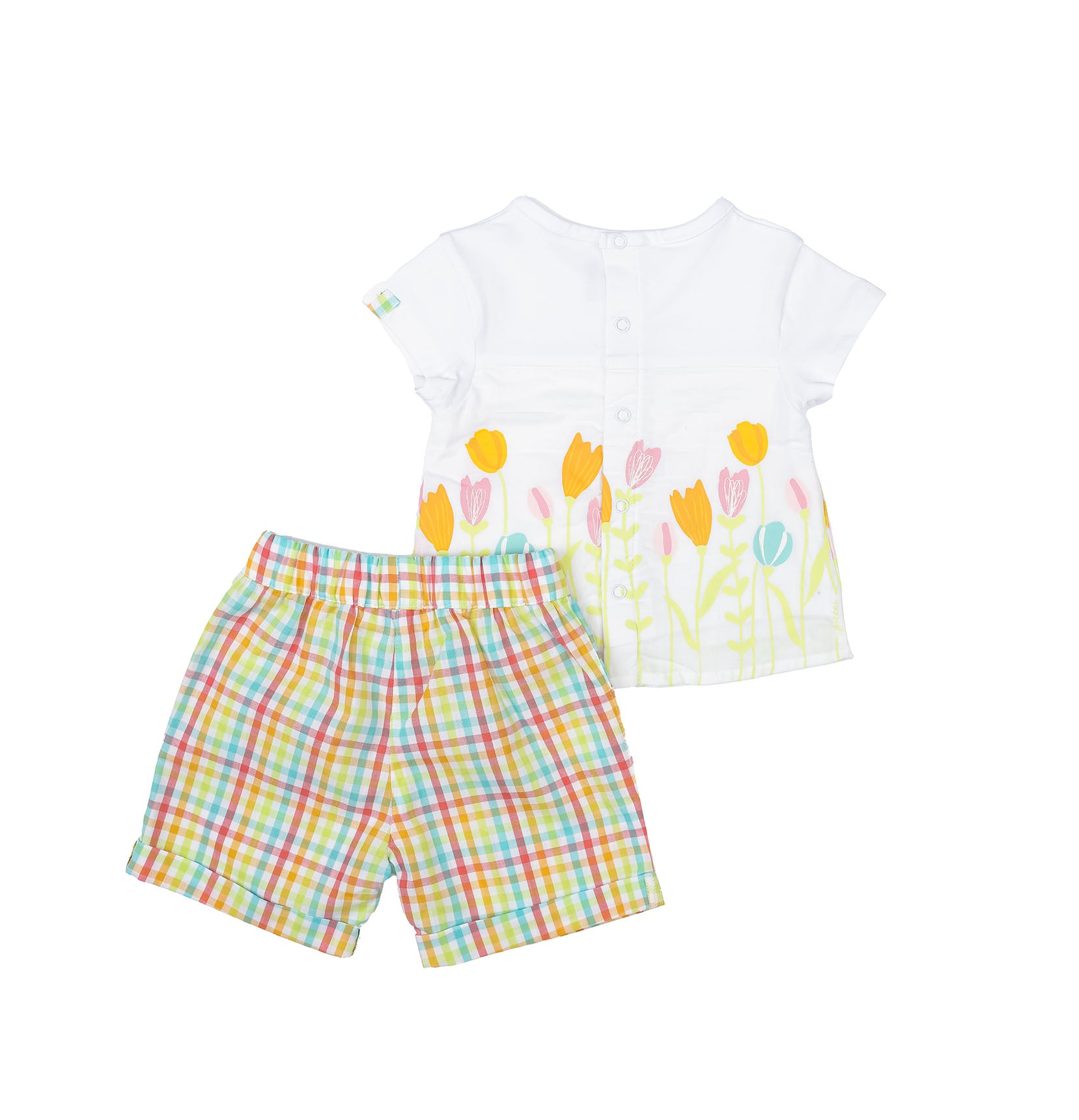 Baby girl patterned set by Pompelo