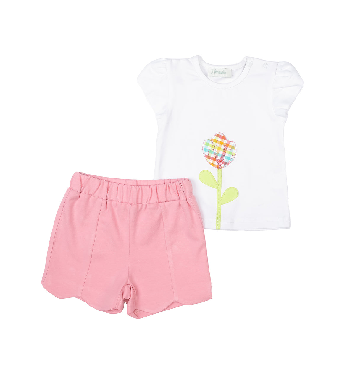 Baby girl fleurie set by Pompelo