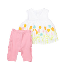 Baby girl colorful set by Pompelo