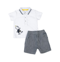 Soft Babyboy set shirt and short by Pompelo