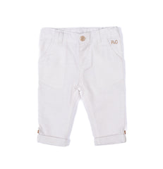 Cool white Babyboy pants by Pompelo