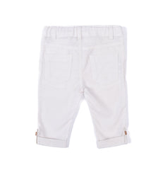 Cool white Babyboy pants by Pompelo