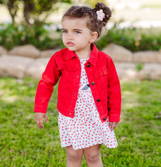 Baby girl cute jacket by Pompelo