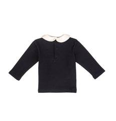Comfy long sleeve baby girl top by Pompelo