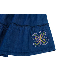 Girl fleurie patterned short skirt by Pompelo