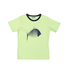 Comfy soft cotton half sleeve tshirt for boys by Pompelo