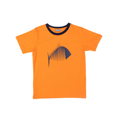 Comfy soft cotton half sleeve tshirt for boys by Pompelo