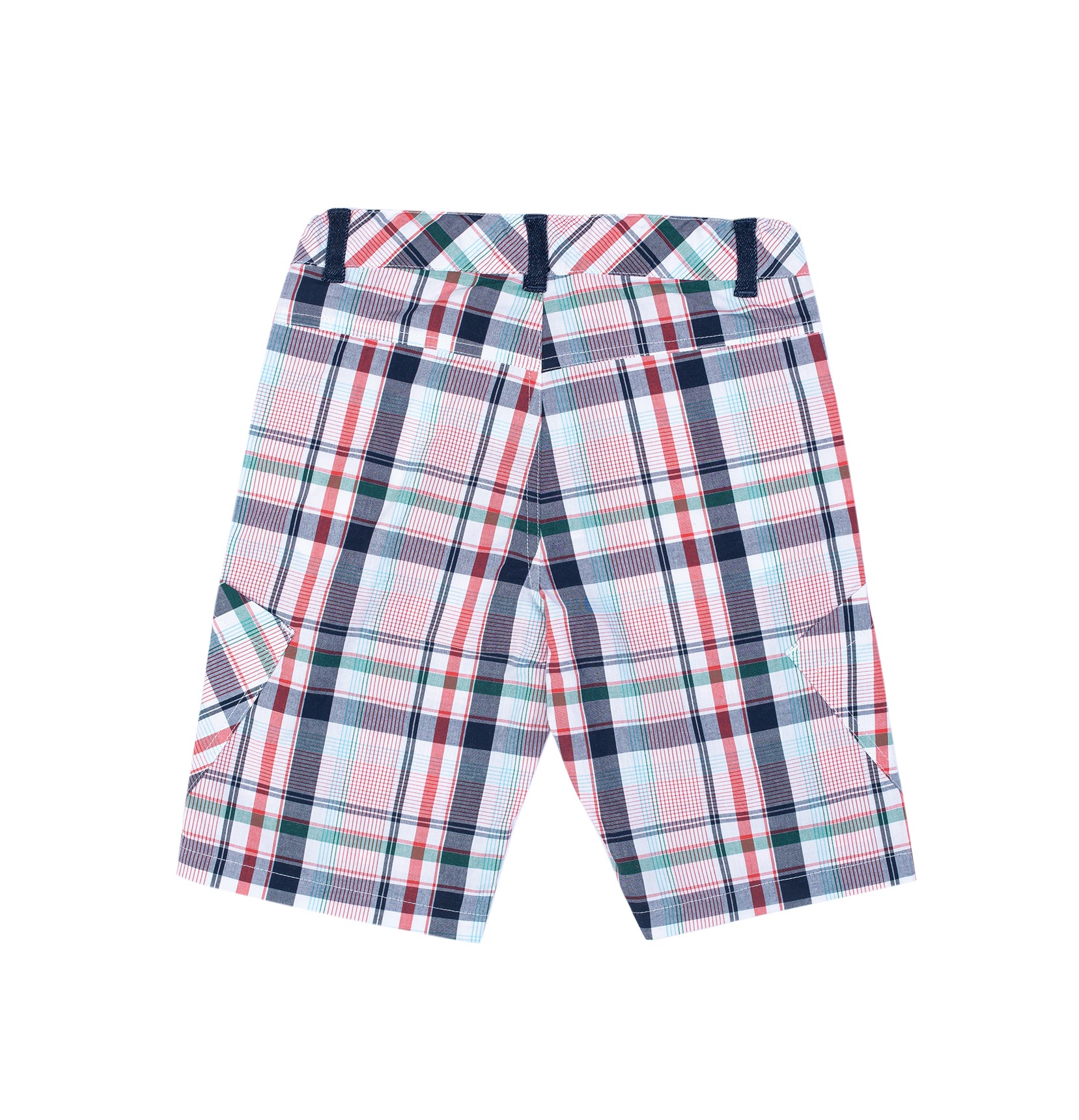 Fashionable checked short for boys by Pompelo