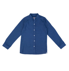 Elegant linen full sleeve chemise for boys by Pompelo