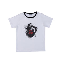 Trendy printed half sleeve tshirt for boys by Pompelo