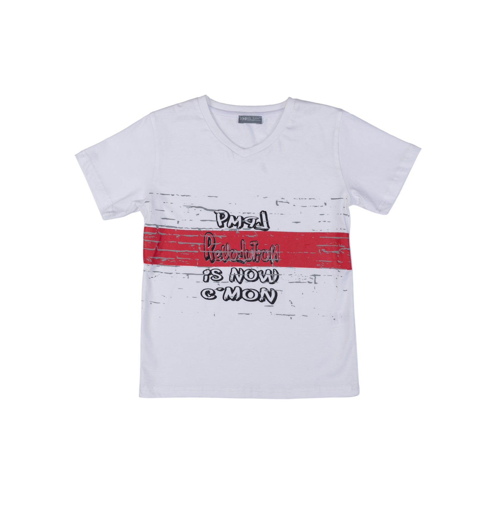 Cool printed cotton tshirt for boys by Pompelo