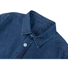 Stylish denim chemise for boys by Pompelo